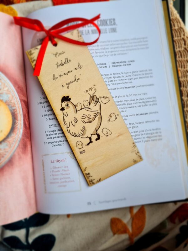 Marque page cocotte – Image 4