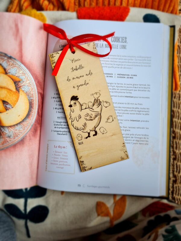 Marque page cocotte – Image 3
