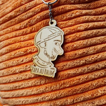 Porte clef Papa au rhum