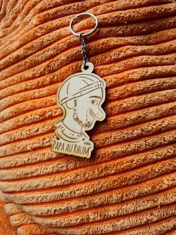 Porte clef Papa au rhum