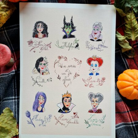 Illustration méchantes
